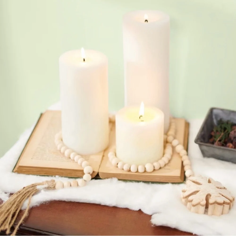 Snowflake Beaded Garland